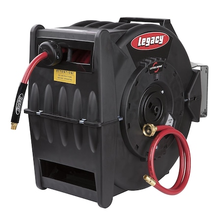 Legacy AIR HOSE REEL 3/8 X 100 350PSI RETRACTABLE L8310